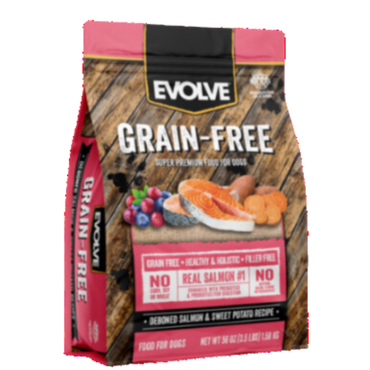 EVOLVE DOG GRAIN FREE SALMON