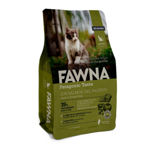 FAWNA SALMON GATOS KITTEN 1KG