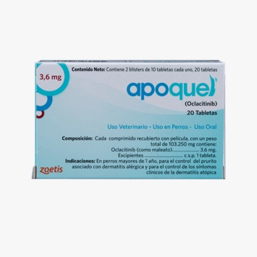 APOQUEL 20 COMPRIMIDOS