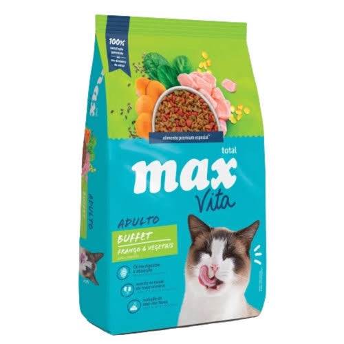MAX VITA GATO BUFFET Y VEGETALES GATO