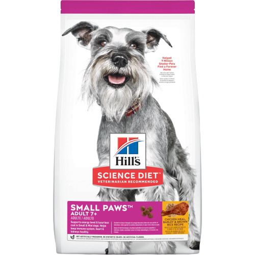 HILLS SMALL PAWS 7 +