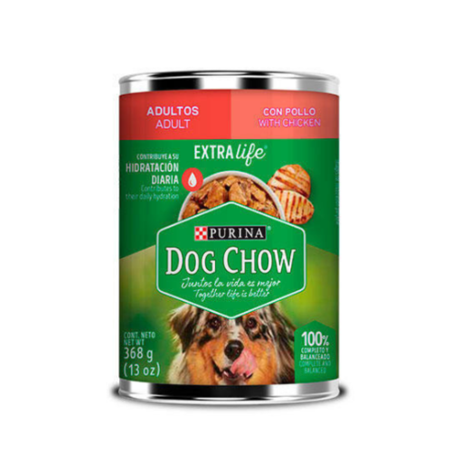 LATA DOG CHOW POLLO