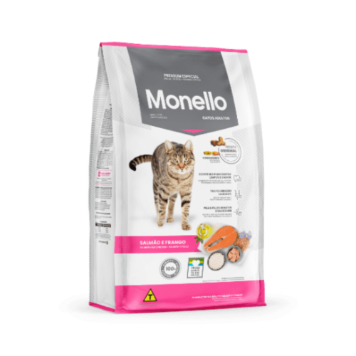 MONELLO GATO SALMÓN, ATUN Y POLLO