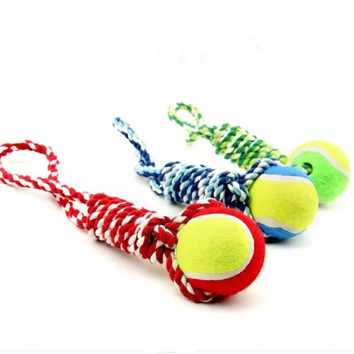 PELOTA CON CUERDA TENIS