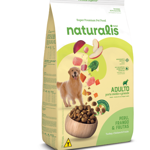 NATURALIS FRANGO, PERU Y FRUTAS ADULTO