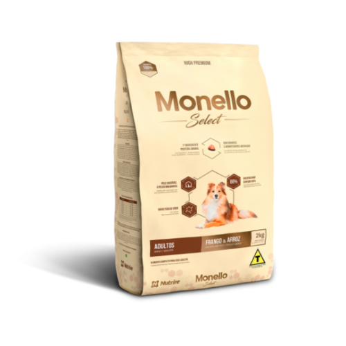 MONELLO SELECT FRANGO Y ARROZ ADULTO