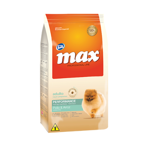 MAX PROFESIONAL LINE ADULTO RAZAS PEQUEÑAS PERFORMANCE P Y R
