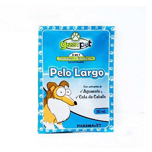 SOBRE SHAMPOO GREEN PET