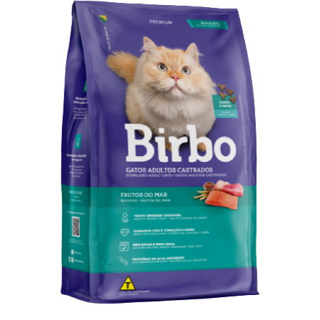 BIRBO GATO CASTRADO