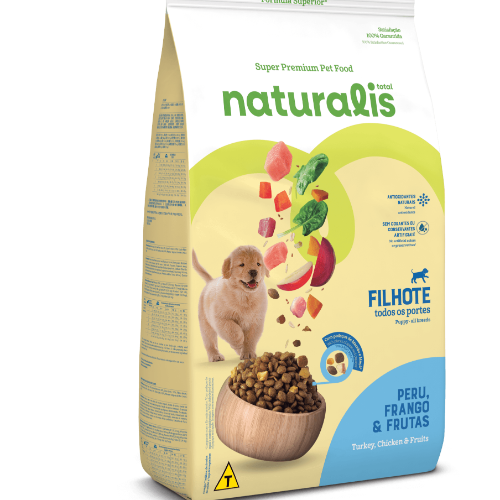NATURALIS POLLO, PAVO Y FRUTAS CACHORRO