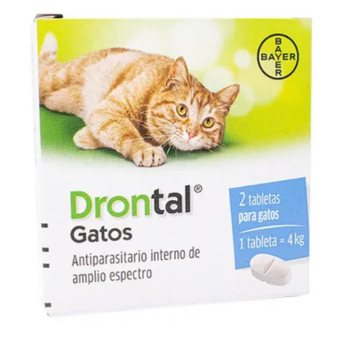 DRONTAL GATOS 2 TAB