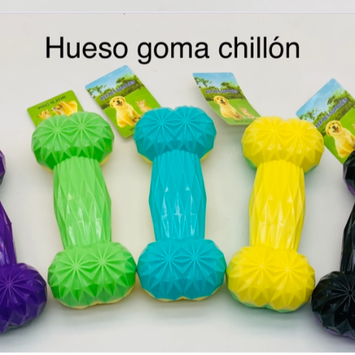 JUGUETE CHILLON HUESO COLORIDO