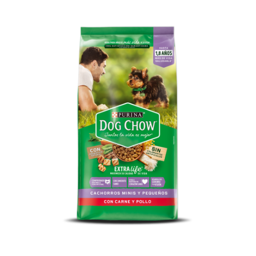 DOG CHOW CACHORROS MINIS Y PEQUEÑOS