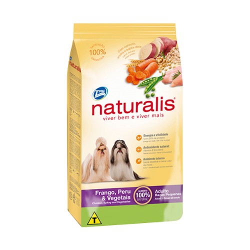 NATURALIS POLLO, PAVO Y VEGETALES RAZAS PEQUEÑAS