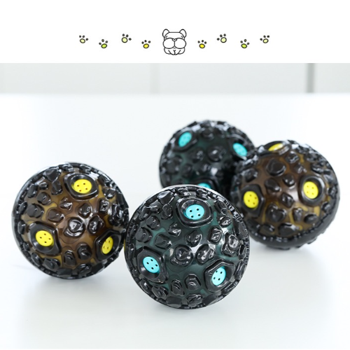 PELOTA DE GOMA METIORITO CON SONIDO