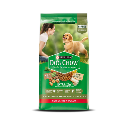 DOG CHOW CACHORROS MEDIANOS Y GRANDES