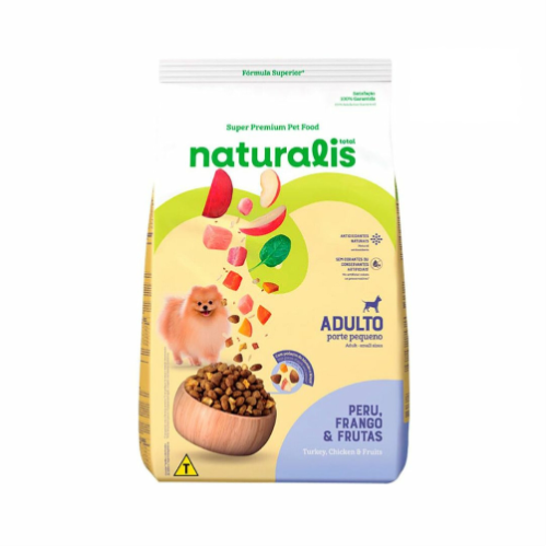 NATURALIS POLLO, PAVO Y FRUTAS RAZAS PEQUEÑAS