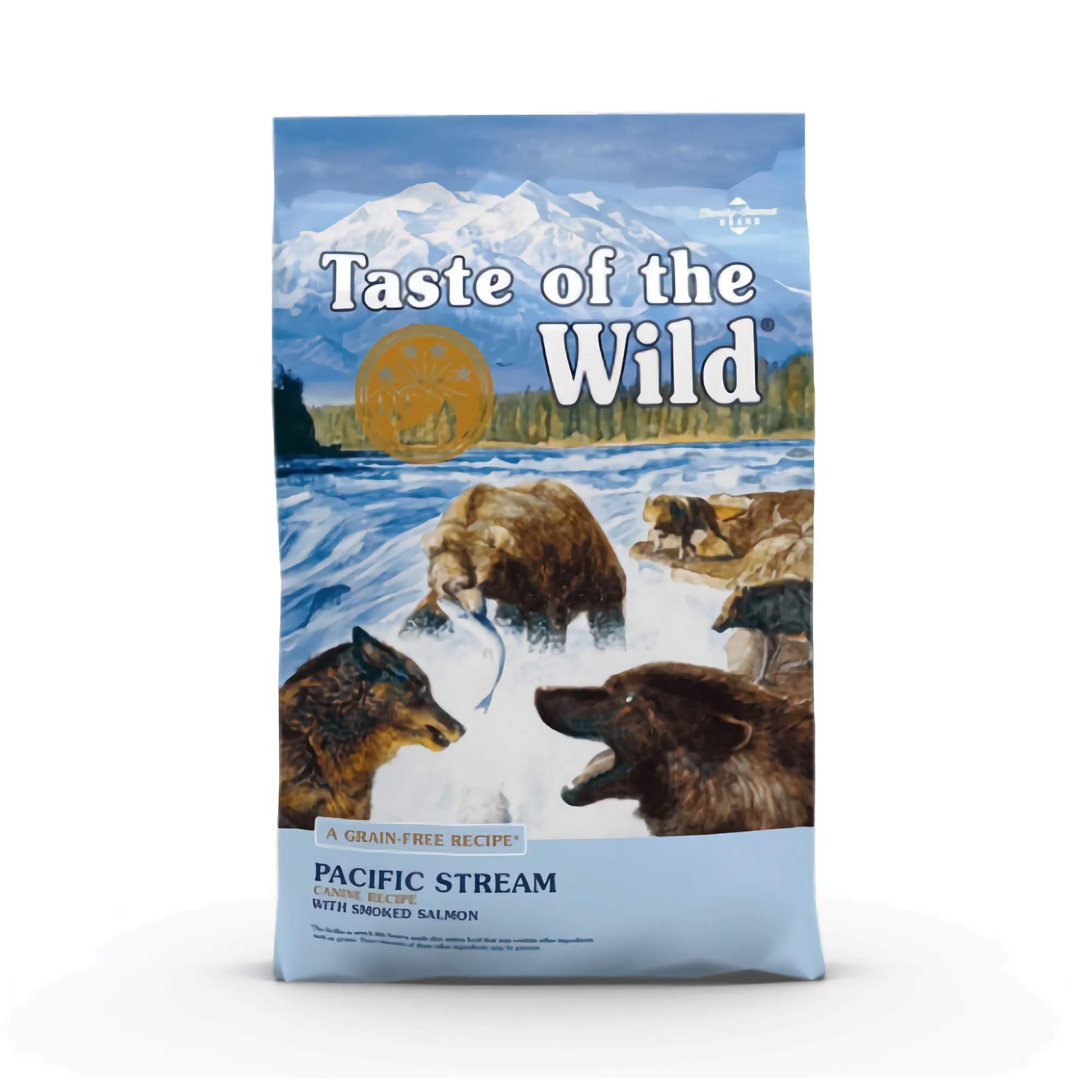 Alimento Taste of the Wild Pacific Stream adulto sabor salmón para perros